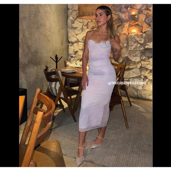 ZARA Printed Ruched Dress NWT LAST ONE!!! - Picture 14 of 16